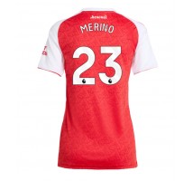 Arsenal Mikel Merino #23 Koszulka Podstawowa damskie 2025-26 Krótki Rękaw